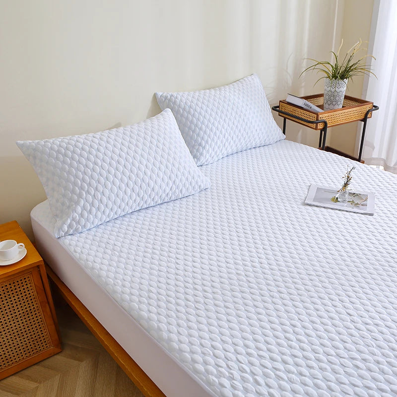 50x65/50x70/50x75/50x90cm Queen King Bamboo Fiber Cooling Waterproof Neck Pillow Case Covers Decorative Pillowcase With Zipper